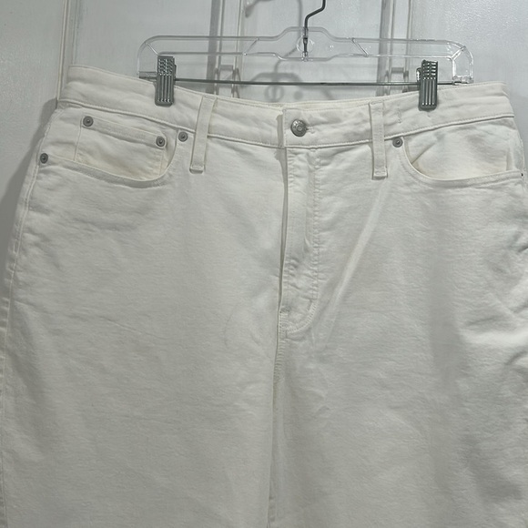 NWT Madewell The Curvy Perfect Vintage Jean in Tile White - Size 33 - Picture 6 of 11